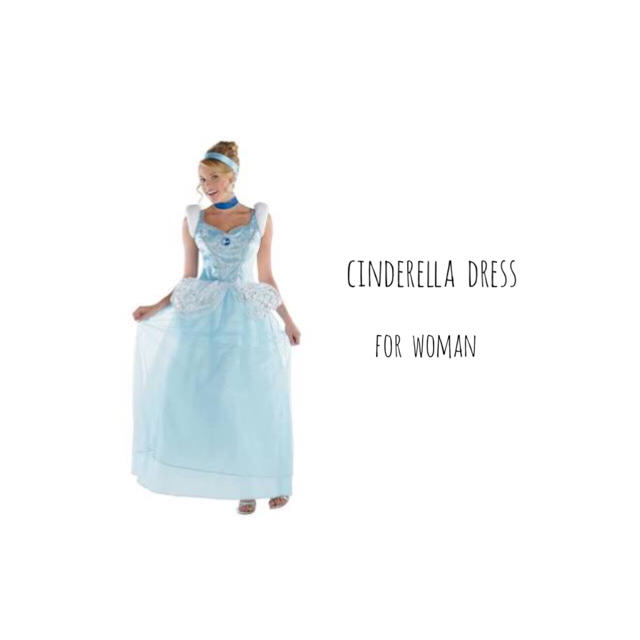 Disney(ディズニー)のシンデレラ ドレス コスプレ衣装 レディースのフォーマル/ドレス(その他ドレス)の商品写真