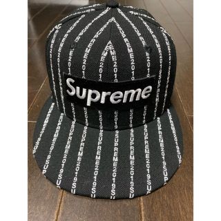 シュプリーム(Supreme)のSupreme  19SS NEWERA Text Logo CAP(キャップ)