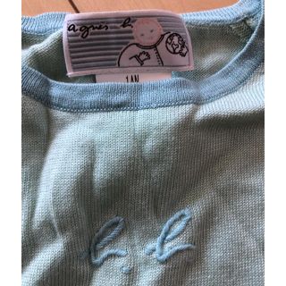 アニエスベー(agnes b.)の美品！アニエスベーagnes b. ロンパース　1歳用　80〜95センチ(ロンパース)