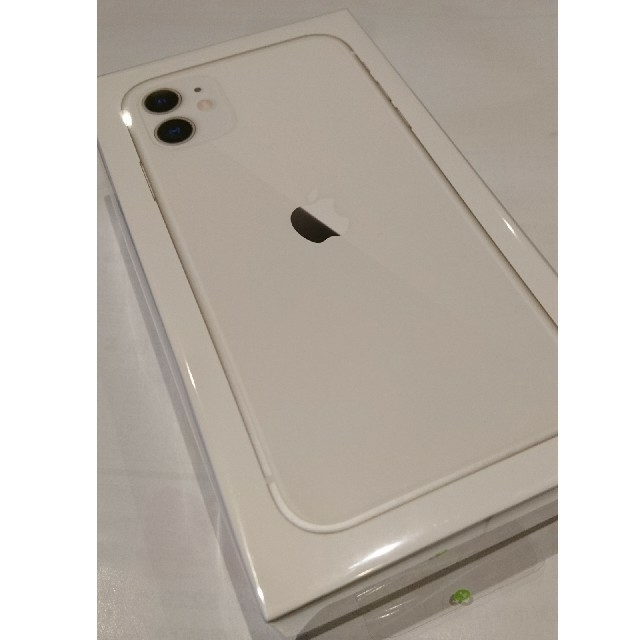 【新品・未使用】iPhone 11 ホワイト 64GB ドコモ simフリー