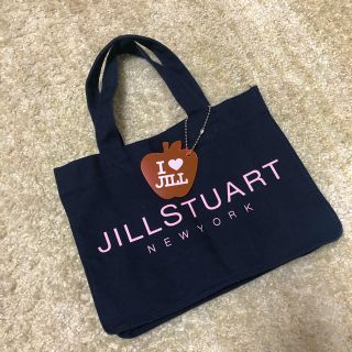 ジルスチュアートニューヨーク(JILLSTUART NEWYORK)の美品☆JILLSTUARTNEWYORK☆キャンバスエコバッグ ミニサイズ(トートバッグ)