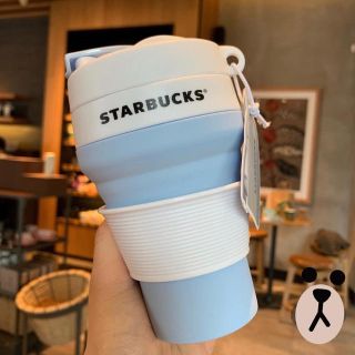 スターバックスコーヒー(Starbucks Coffee)の海外  スターバックス コンパクトカップ ブルー(グラス/カップ)