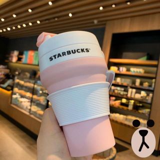 スターバックスコーヒー(Starbucks Coffee)の海外  スターバックス コンパクトカップ ピンク(グラス/カップ)