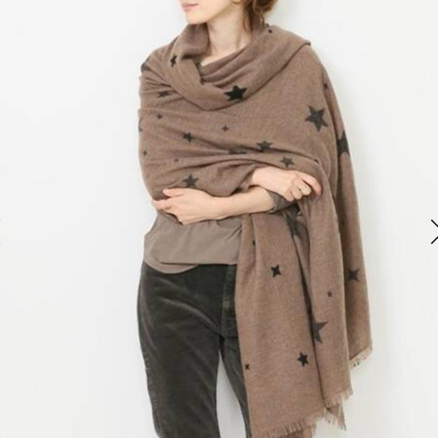 DEUXIEME CLASSE(ドゥーズィエムクラス)のDeuxieme Classe DOUCE GLOIRE STAR STOLE ハンドメイドのファッション小物(マフラー/ストール)の商品写真