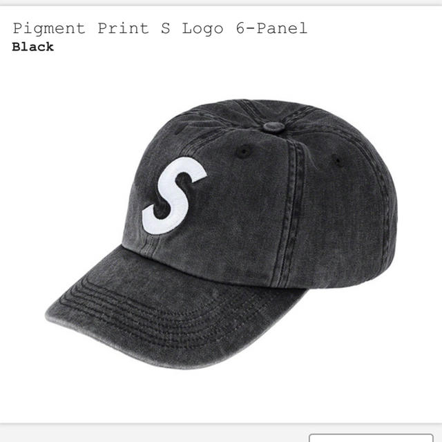 メンズPigment Print S Logo 6-Panel