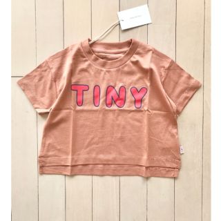 コドモビームス(こどもビームス)の♡sourire chaud♡さま専用⇨tinycottons ロゴ Tシャツ(Tシャツ/カットソー)