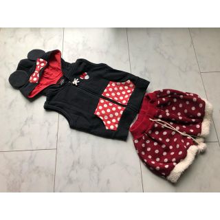 ベビードール(BABYDOLL)の子供服2点セット　ミニー　サイズ110 パーカー　babydollなど (Tシャツ/カットソー)