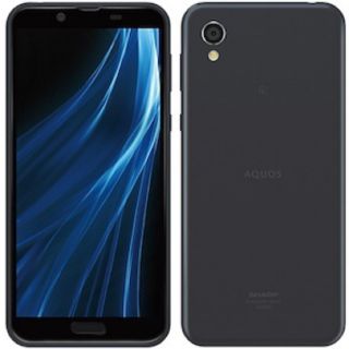 アクオス(AQUOS)のAQUOS sense2 SIMフリー ブラック(スマートフォン本体)