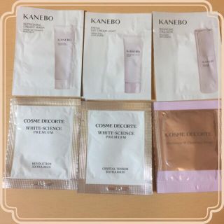 カネボウ(Kanebo)のカネボウ コスメデコルテ 洗顔料 クリーム 乳液 化粧水 クレンジング  試供品(サンプル/トライアルキット)