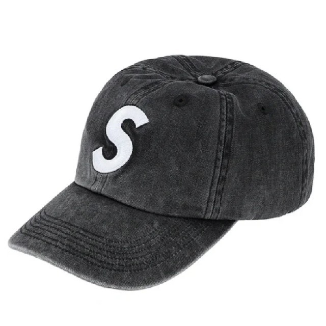 supreme pigment print s logo 6panel cap