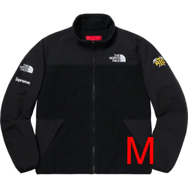 名古屋黒blackMサイズ黒M supreme  north face RTG fleece jacket