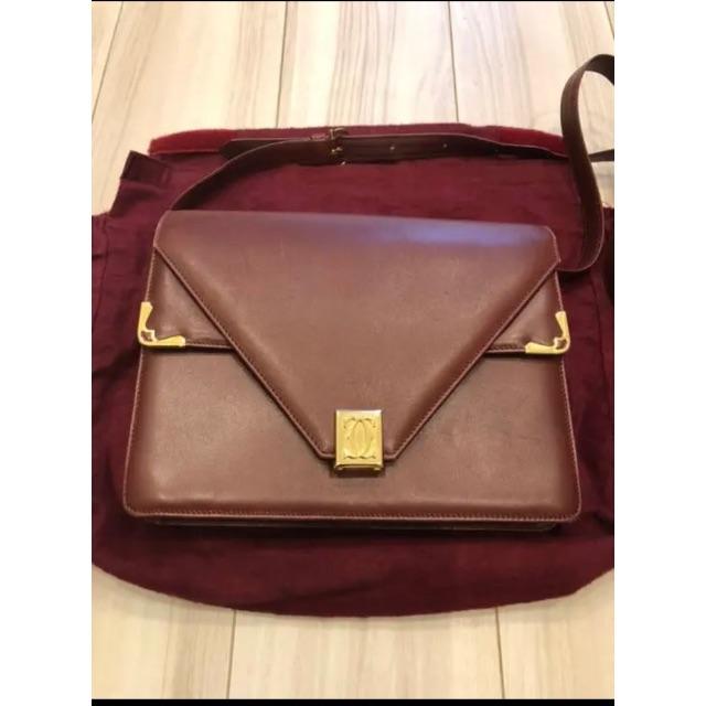 Cartier - Cartie カルティエ マストライン ショルダーバッグ ヴィンテージ品！