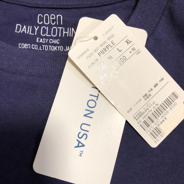 coen(コーエン)のコーエン　半袖Tシャツ メンズのトップス(Tシャツ/カットソー(半袖/袖なし))の商品写真