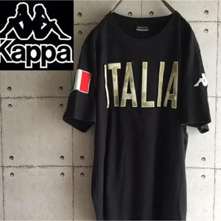 カッパ(Kappa)の[レア] カッパ☆刺繍ロゴ イタリア国旗 L(Tシャツ/カットソー(半袖/袖なし))