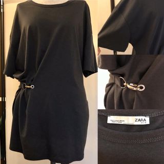 ザラ(ZARA)のZARA  W/B カットソー　ゆったりサイズ(カットソー(半袖/袖なし))