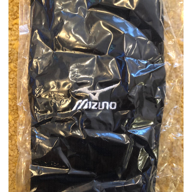 MIZUNO(ミズノ)の【ミズノ(Mizuno)】サッカー　ストッキング(黒) 新品・未開封 スポーツ/アウトドアのサッカー/フットサル(ウェア)の商品写真