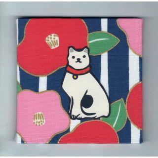 国芳の猫 切り絵 ファブリックパネル(アート/写真)