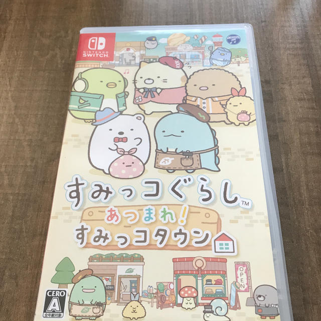 Nintendo Switch(ニンテンドースイッチ)のすみっコぐらし あつまれ！ すみっコタウン Switch エンタメ/ホビーのゲームソフト/ゲーム機本体(家庭用ゲームソフト)の商品写真