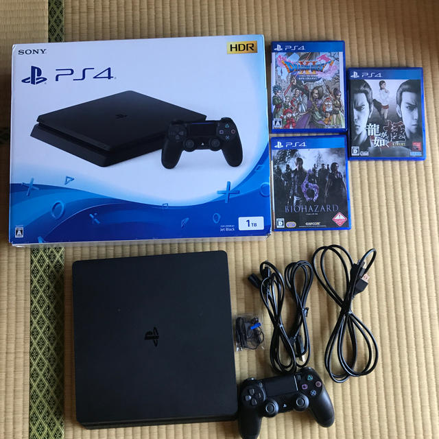 PlayStation4 1TB CUH-2000BB01 ソフト14本セット