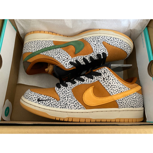 サファリ新品　NIKE SB DUNK LOW PRO ISO SAFARI  28