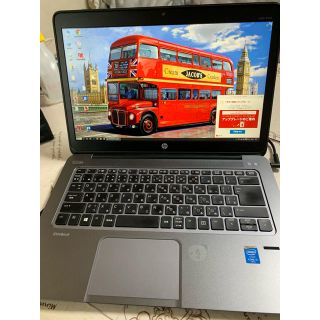 ヒューレットパッカード(HP)のFolio 1040 G2 LTEモデル 5300U 256G/SSD 8G爆速(ノートPC)