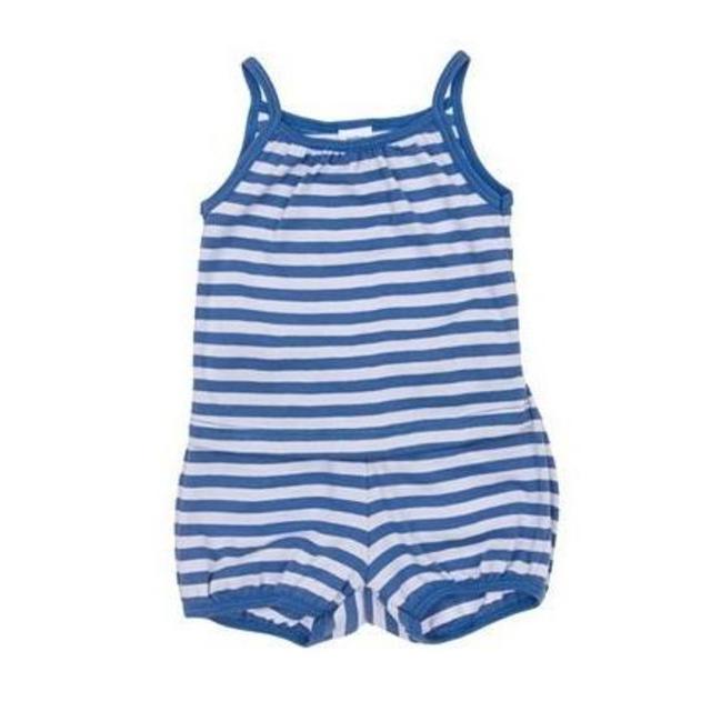 PETIT BATEAU(プチバトー)の【新品】プチバトーキャミソールＴシャツとショートパンツのセット１８Ｍ・８１ｃｍ キッズ/ベビー/マタニティのベビー服(~85cm)(タンクトップ/キャミソール)の商品写真