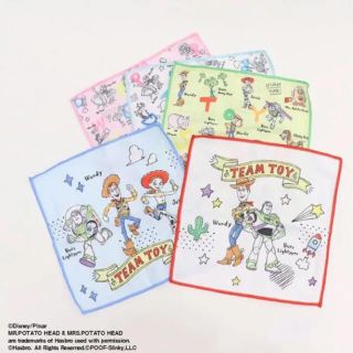 ディズニー(Disney)のトイストーリー×3COINS キッチンクロス5枚入り(キャラクターグッズ)