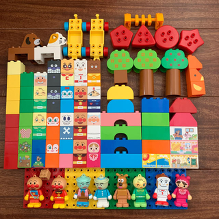 アンパンマン(アンパンマン)のあふふ2752様専用＊ブロックラボ　　/  LEGOデュプロ　まとめ売り(積み木/ブロック)