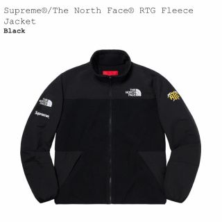 シュプリーム(Supreme)のLサイズ Supreme TNF RTG Fleece Jacket Black(その他)