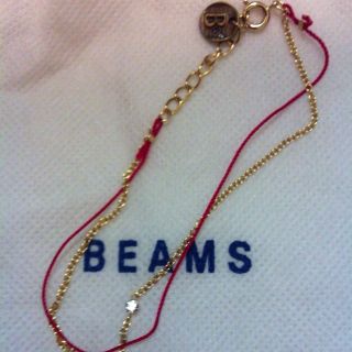 ビームス(BEAMS)の今季BEAMS 新品未使用(ブレスレット/バングル)