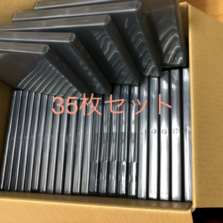 35枚　DVD トールケース　空(CD/DVD収納)