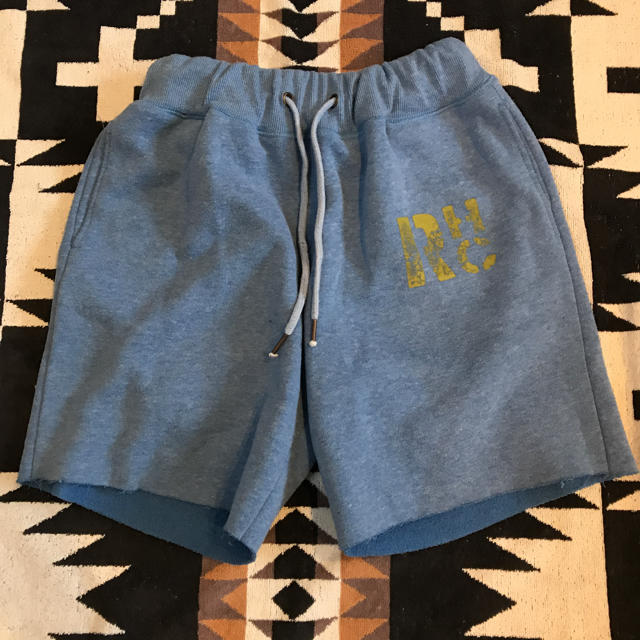 RHC ロンハーマン 旧ロゴ ショートスウェットパンツ size M ネイビー