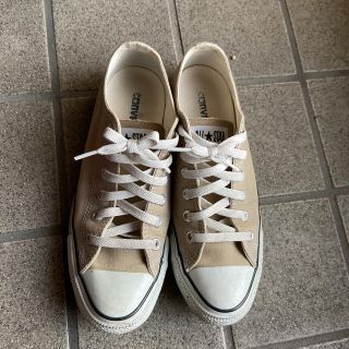 コンバース(CONVERSE)のconverse オールスター　ベージュ(スニーカー)