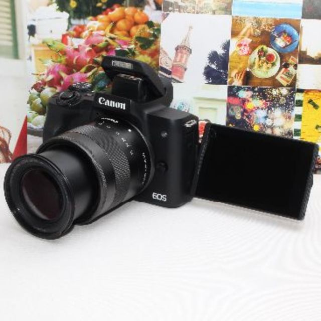 Canon - ⭐️予備バッテリー付⭐️ ️キャノン最新 ️Canon EOS Kiss M ️の通販 by 感謝と皆んなのお陰様のお店