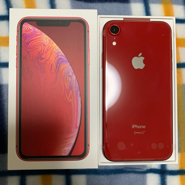 iPhone - 【新品・未使用】iPhoneXR 64GB REDの通販 by aya's shop｜アイフォーンならラクマ