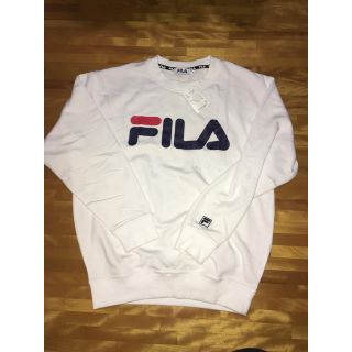 フィラ(FILA)のFILA  トレーナー白(スウェット)