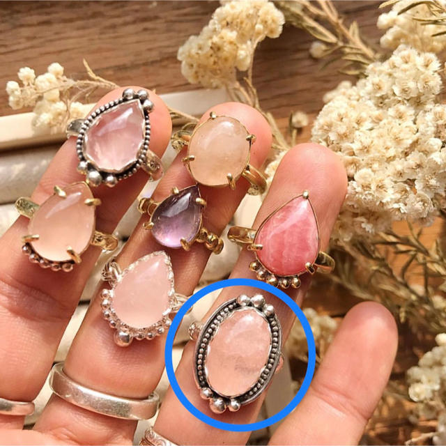 ALEXIA STAM(アリシアスタン)のmau jewelry♡リング・指輪♡モルガナイト レディースのアクセサリー(リング(指輪))の商品写真