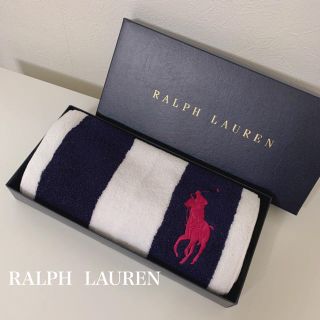 ラルフローレン(Ralph Lauren)の新品未使用☆ラルフローレン ビッグポニー マフラースポーツタオル(タオル/バス用品)