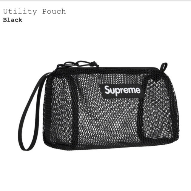 Supreme(シュプリーム)のSupreme Utility Pouch ブラック　 メンズのファッション小物(その他)の商品写真