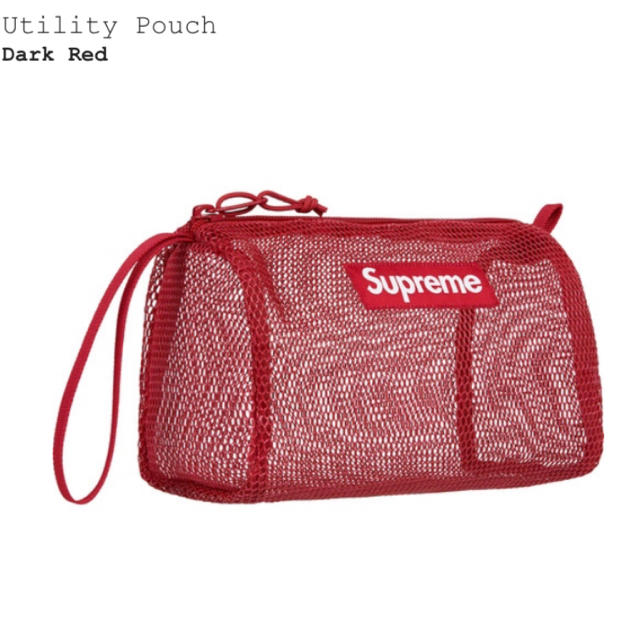 Supreme Utility Pouch レッド　20ss