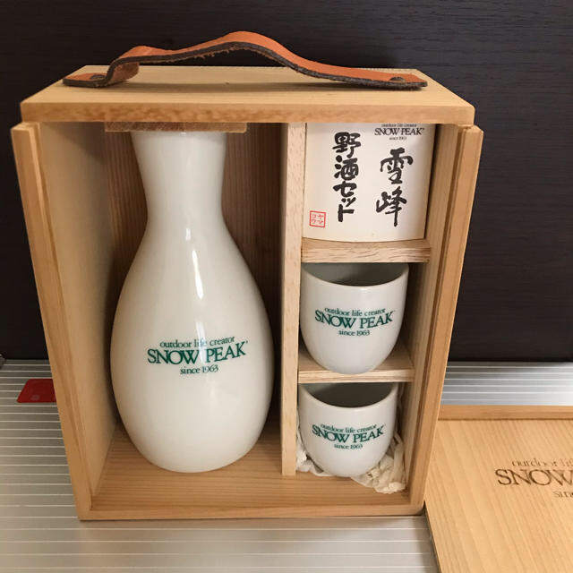 メール便可 2セットまで スノーピーク 雪峰 野酒セット+クワガタ - 食器