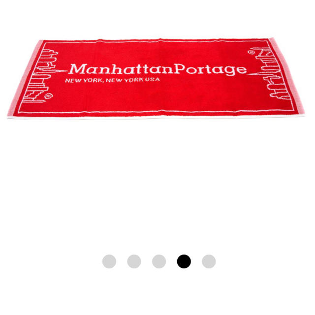 Manhattan Portage(マンハッタンポーテージ)のマンハッタンポーテージ☆スポーツタオル☆レッド スポーツ/アウトドアのスポーツ/アウトドア その他(その他)の商品写真