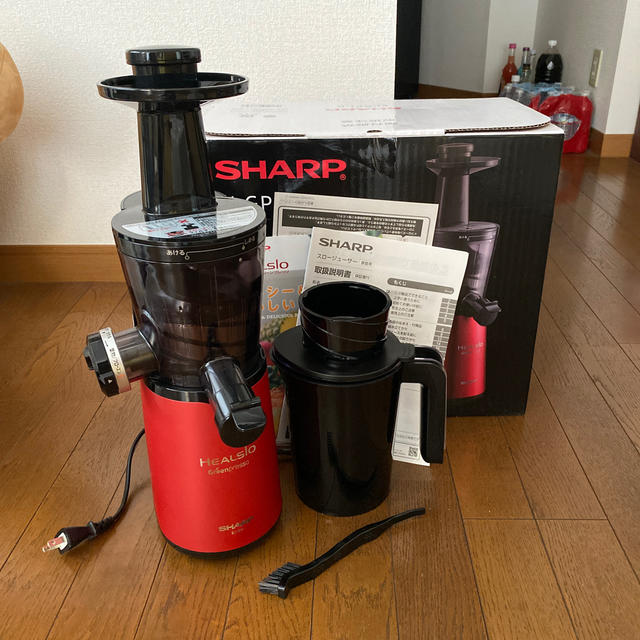 値下げ‼️SHARP シャープ ヘルシオ スロージューサー EJ-GP1-G