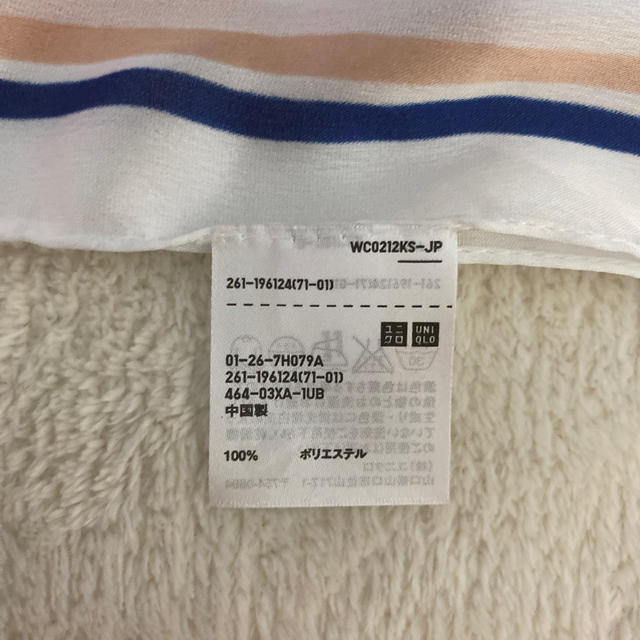 UNIQLO(ユニクロ)のユニクロ スカーフ レディースのファッション小物(バンダナ/スカーフ)の商品写真