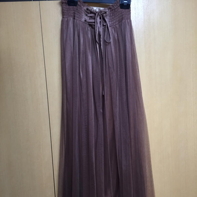archives(アルシーヴ)のarchive♡ロングチュールスカート レディースのスカート(ロングスカート)の商品写真
