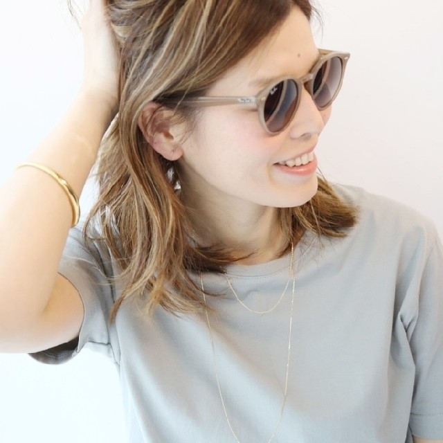 DEUXIEME CLASSE(ドゥーズィエムクラス)の22日まで☆RAY-BAN ベーシックアイウェア☆ベージュ レディースのファッション小物(サングラス/メガネ)の商品写真