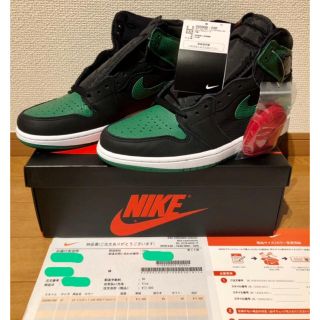 ナイキ(NIKE)の本日限定 Airjordan 1 Retro high OG Pinegreen(スニーカー)