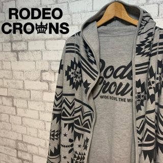 ロデオクラウンズワイドボウル(RODEO CROWNS WIDE BOWL)の【cute♪】RODEO CROWNS ロデオクラウンズ/ガウン　リバーシブル(カーディガン)