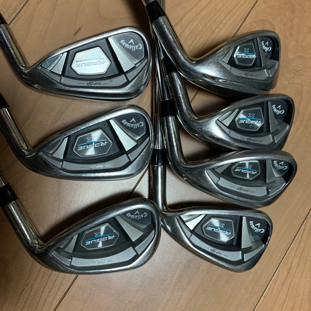 Callaway Golf(キャロウェイゴルフ)のキャロウェイ ローグXアイアン(USモデル) 7本セット チケットのスポーツ(ゴルフ)の商品写真