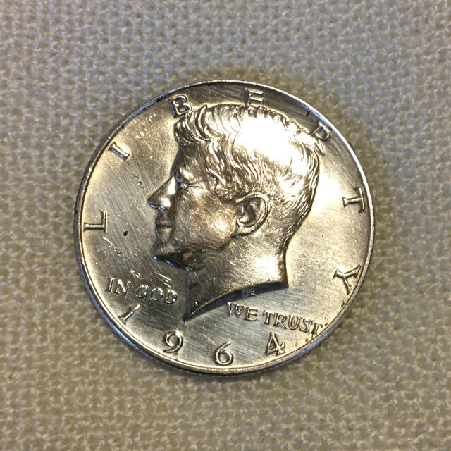 ハーフダラー銀貨 リバティコイン 1964年アメリカ 古銭 コイン ハーフダラー銀貨 リバティコイン 1964年アメリカ 古銭 コイン